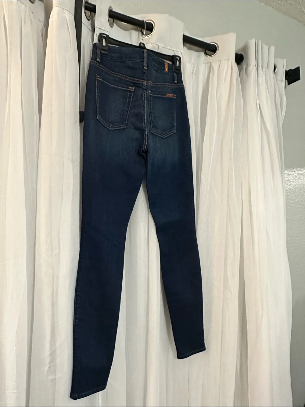 Seven7 Women’s Slim Dark Blue Jeans - Classic Stretch Denim